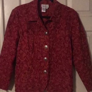 Paisley print lightweight jacket